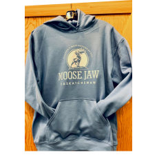 Moose Jaw Canada's Most Notorious Official Hoodie Carolina Blue
