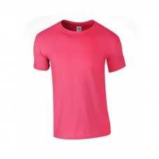 Gildan Softstyle Adult Unisex T-Shirt Heather Heliconia