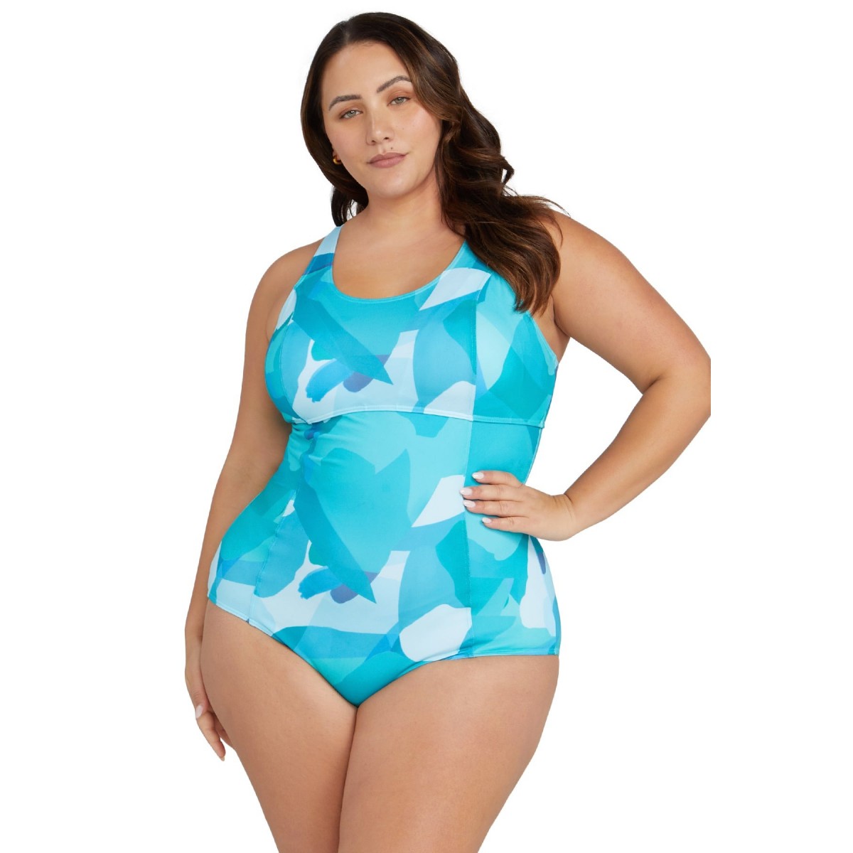 Artesands - Natare Fly Hockney Chlorine Resistant One Piece - Blue