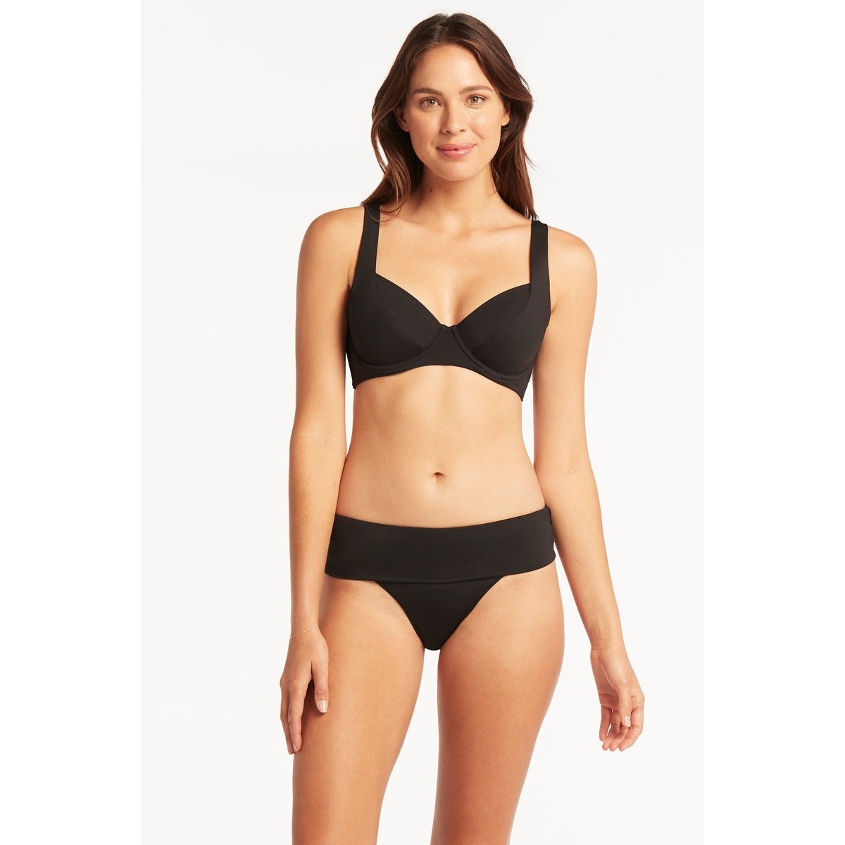 Sea Level - Eco Essentials Roll Band Bottom - Black