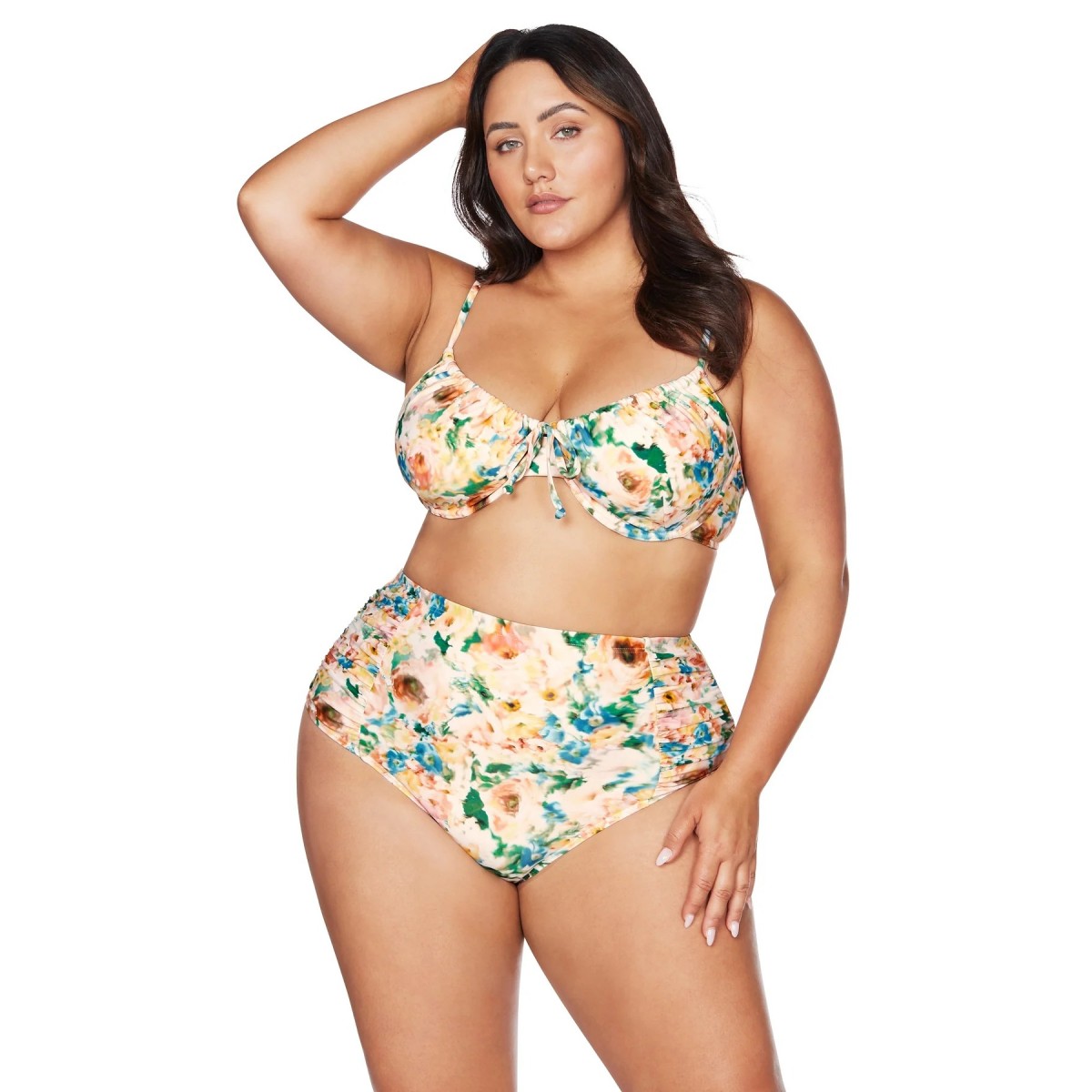 Artesands - Odette Botticelli High Waist Swim Pant - Multi