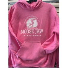Moose Jaw Notorious City Official Hoody  Azalea Pink