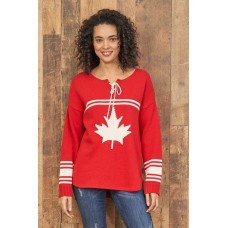 Parkhurst - Canada Eco Cotton Hockey Sweater - Red/Natural