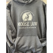 Moose Jaw Notorious City Official Hoody Dark Heather Grey