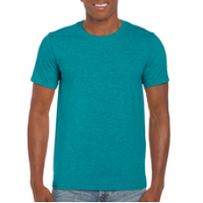 Gildan Softstyle Adult Unisex T-Shirt Heather Galapahos Blue