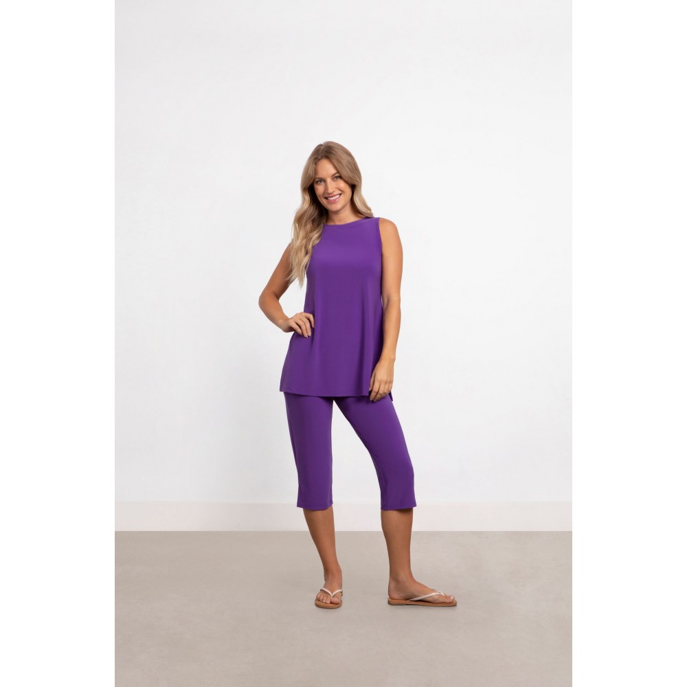 Sympli - Sleeveless Nu Ideal Tunic - Ultraviolet