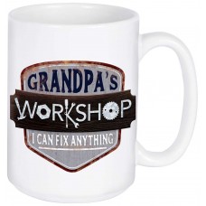 CS Boxed Mug 15oz - Grandpa's Workshop CS26072