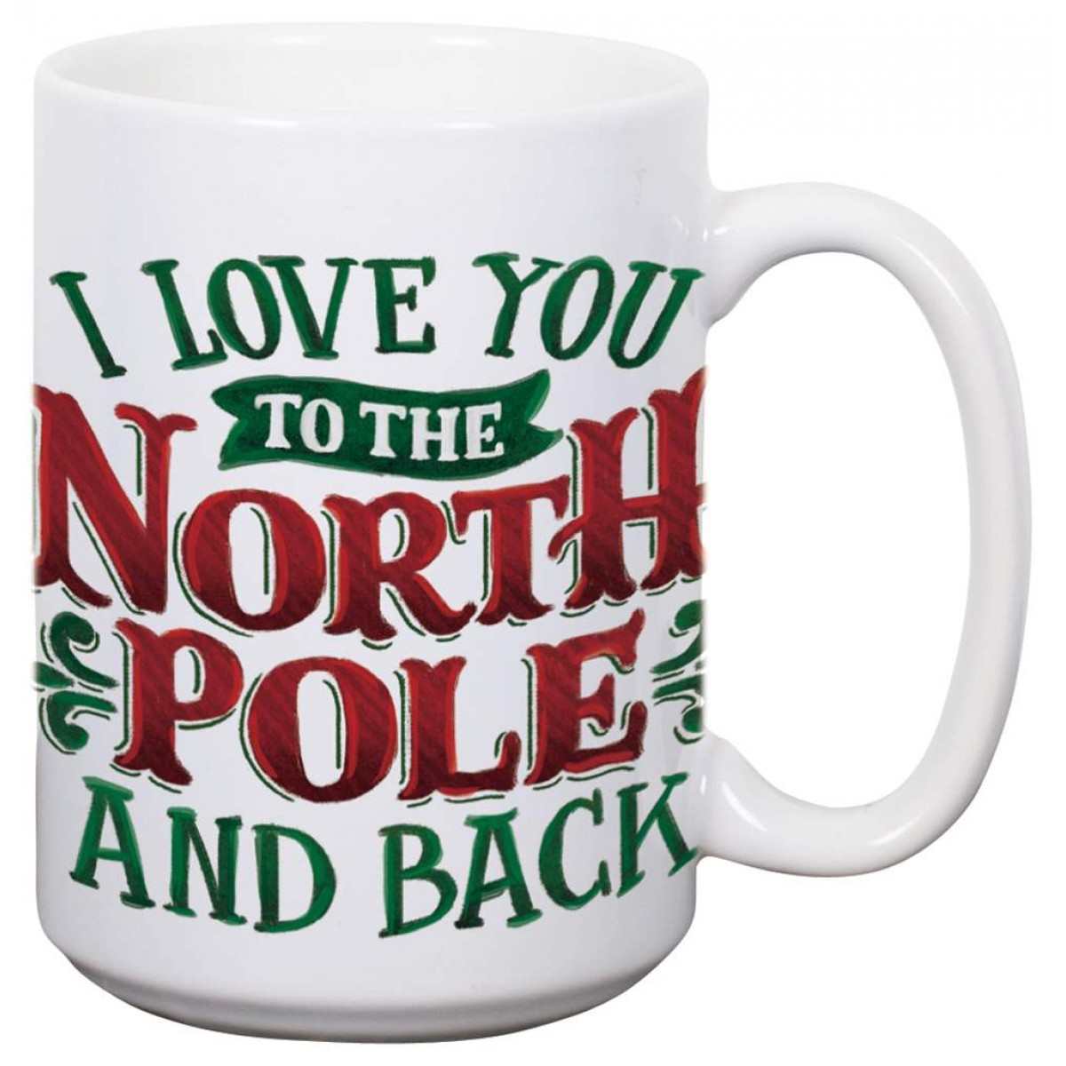 CS Boxed Mug 14oz - North Pole & Back