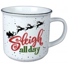 CS Vintage Mug - Sleigh All Day CS77588