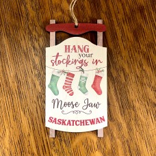 PG Moose Jaw Ornament - Hang Your Stockings