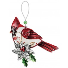 SV Ornament - Cardinal w/ Glass SV13951