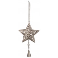 SV Ornament - Pearls & Bell Star SV13967