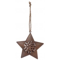 SV Ornament - Rusty Pressed Star SV13972