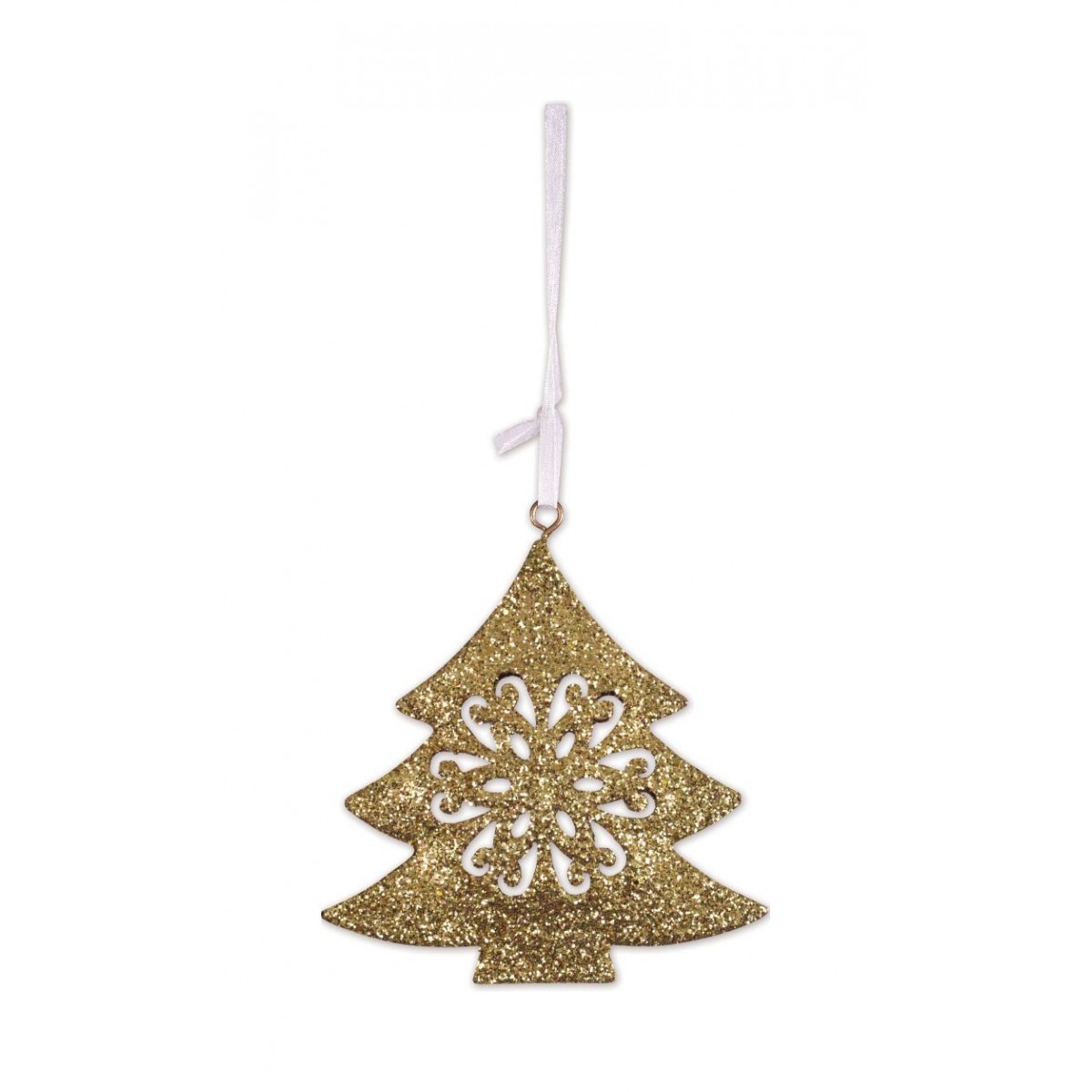 SV Ornament - Gold Tree Metal SV16391