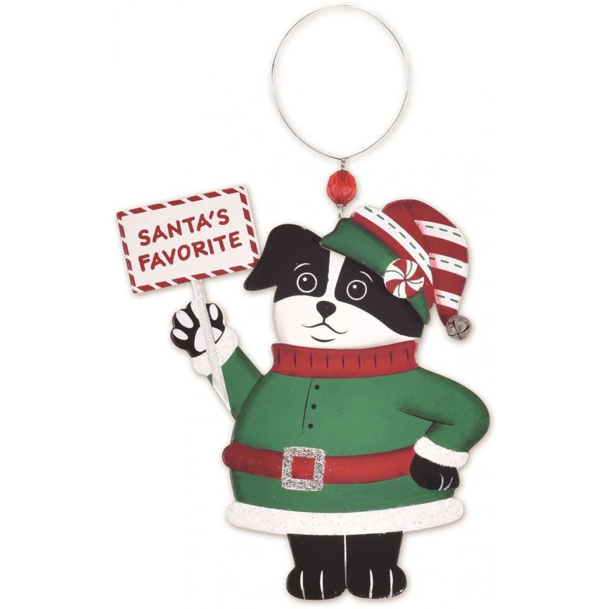 SV Ornament - Chubby Elf Dog SV16866