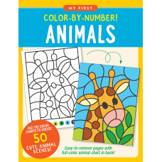 PP My First Color-By-Number Book Animals