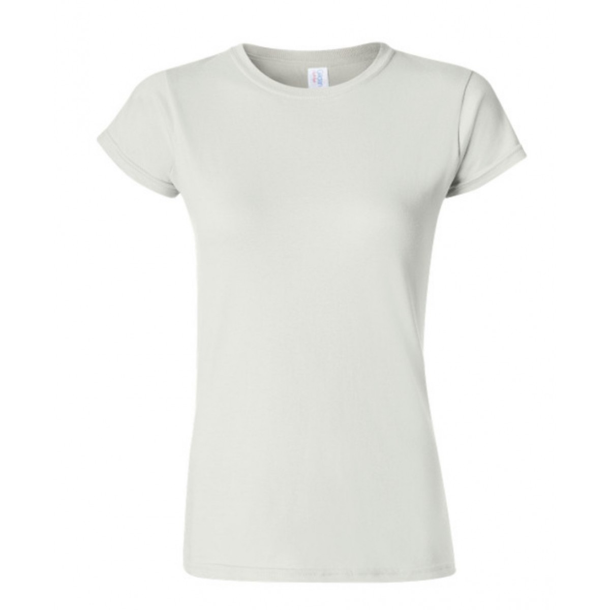 Gildan Softstyle Ladies Crew Neck Tee - White