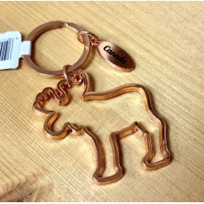 Moose Jaw Keychain Canada Copper Moose Shaped 