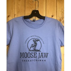 Moose Jaw Canada's Most Notorious Official T-Shirt ladies Violet