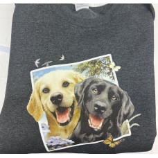 Lab Dogs Sweatshirt Dark Grey Unisex