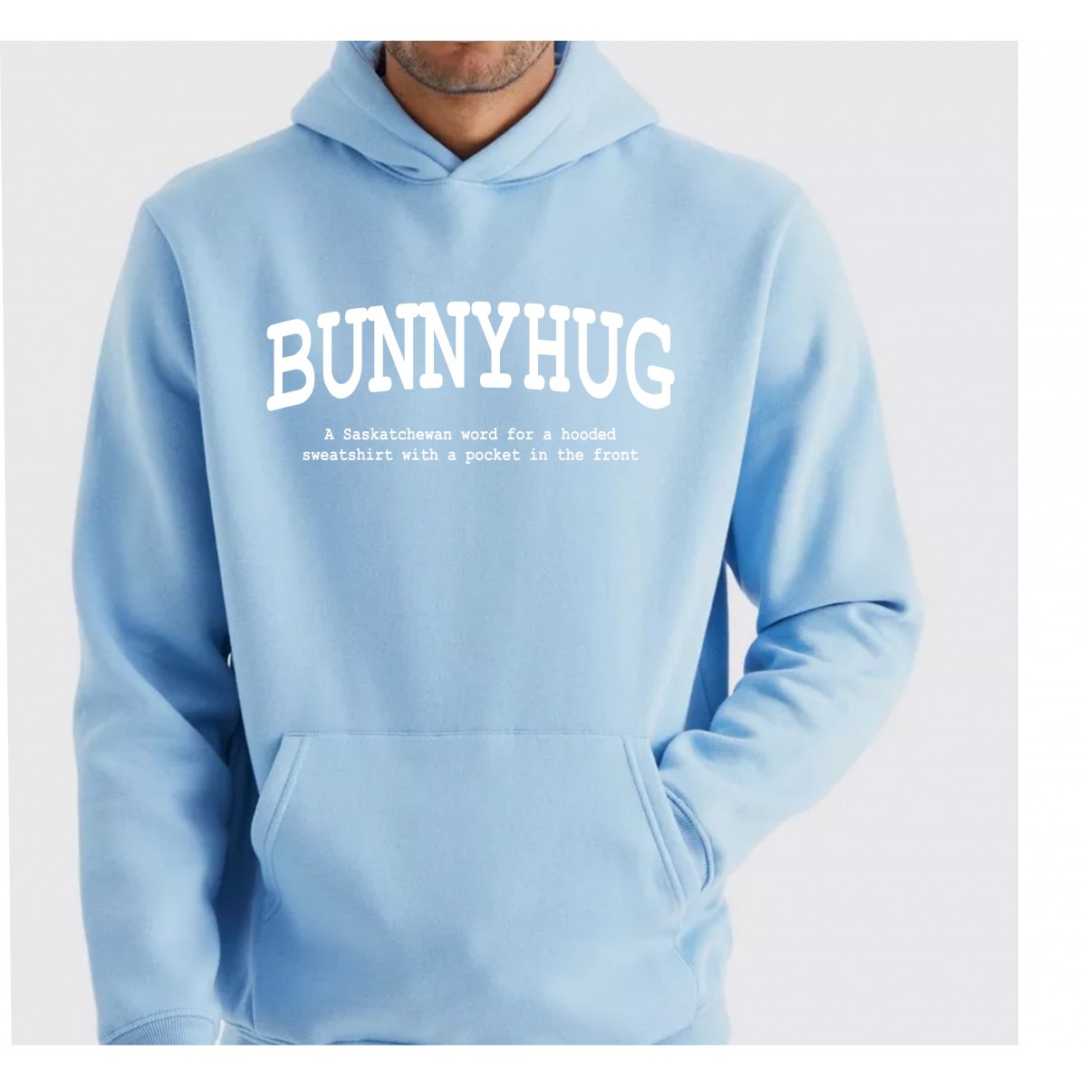 Saskatchewan Bunnyhug Light Blue Saskatchewan Bunnyhug Light Blue