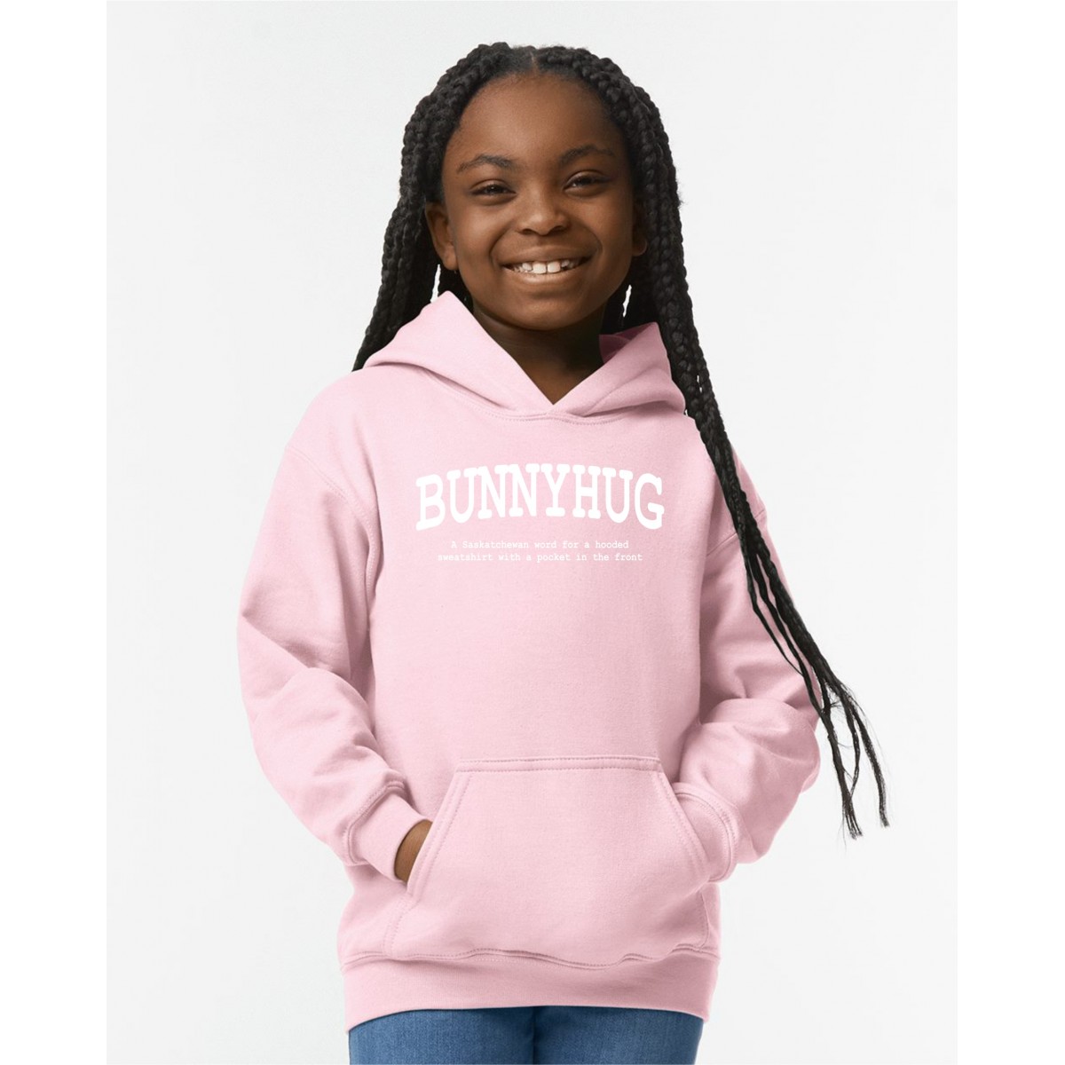 Saskatchewan Bunnyhug Youth Light Pink