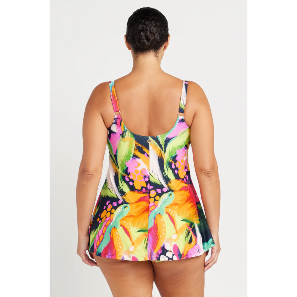 Artesands - Chelona Delacriox Multi Cup Swim Dress One Piece - Navy