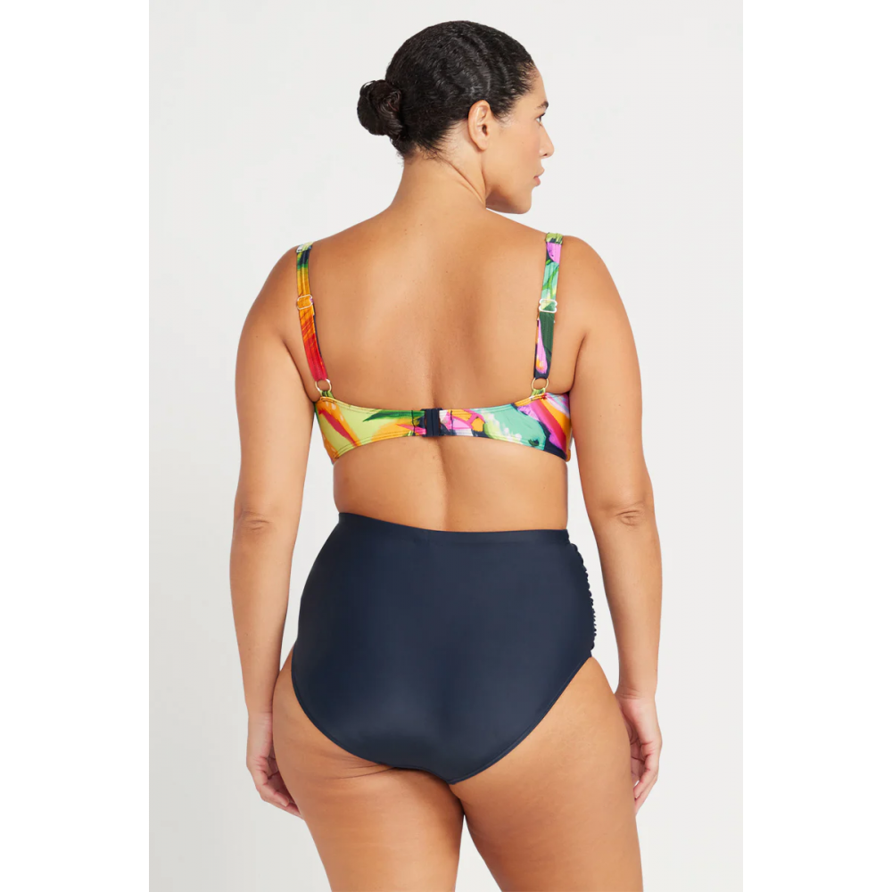 Artesands - Hues Botticelli High Waist Swim Bottom - Navy