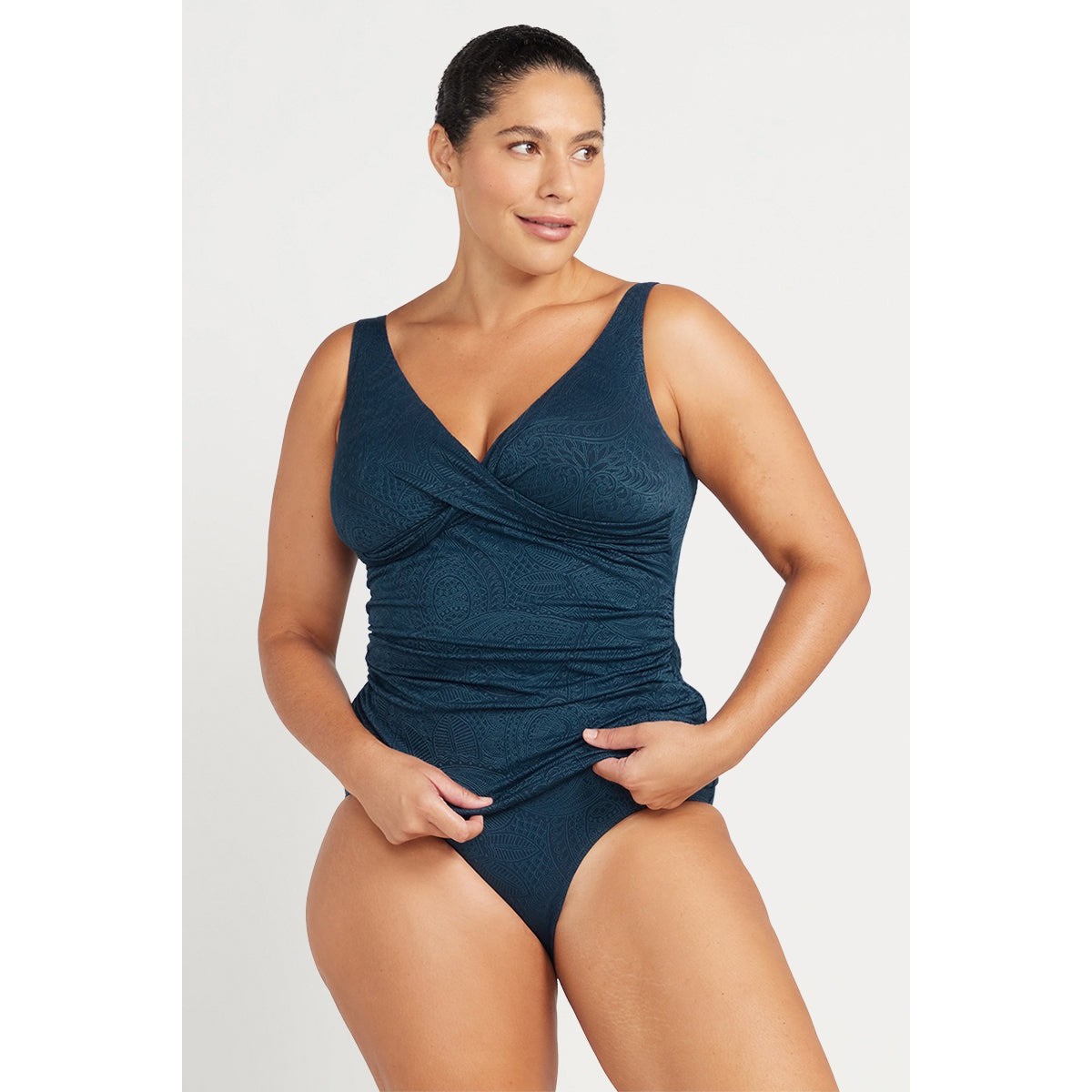 Artesands - La Traviata Delacroix Multi Cup Tankini Top - Navy