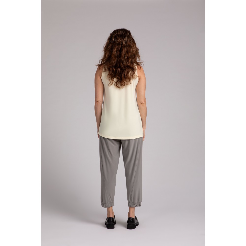 Sympli - Go To V-Neck Tank Relax - Lemon Chiffon