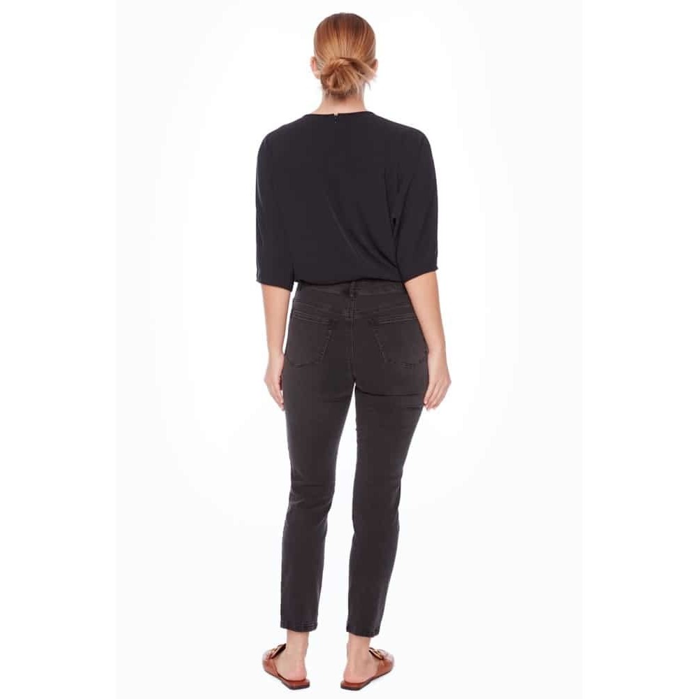 Up! - 29" Slim Tummy Control Denim - Black