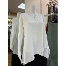 Compli K - Woven Top - Ivory