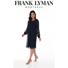 Frank Lyman - Woven Dress #248008 - Midnight