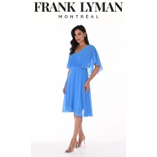 Frank Lyman - Woven Dress #248152 - Azure