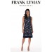 Frank Lyman - Knit Dress #248350 - Navy/Gold