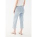 French Dressing - Pull-On Wide Crop - Sky Blue
