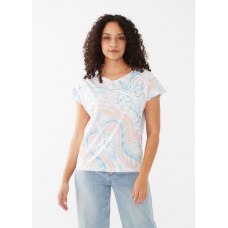 French Dressing - Dolman Sleeve Top - Painted Ika