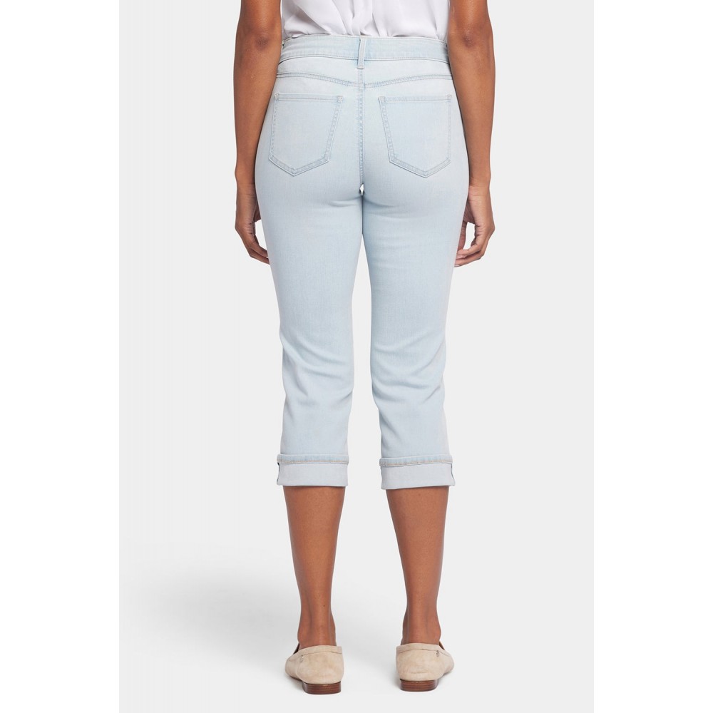 NYDJ - Marilyn Crop Cuff - Oceanfront NYDJ - Marilyn Crop Cuff - Oceanfront