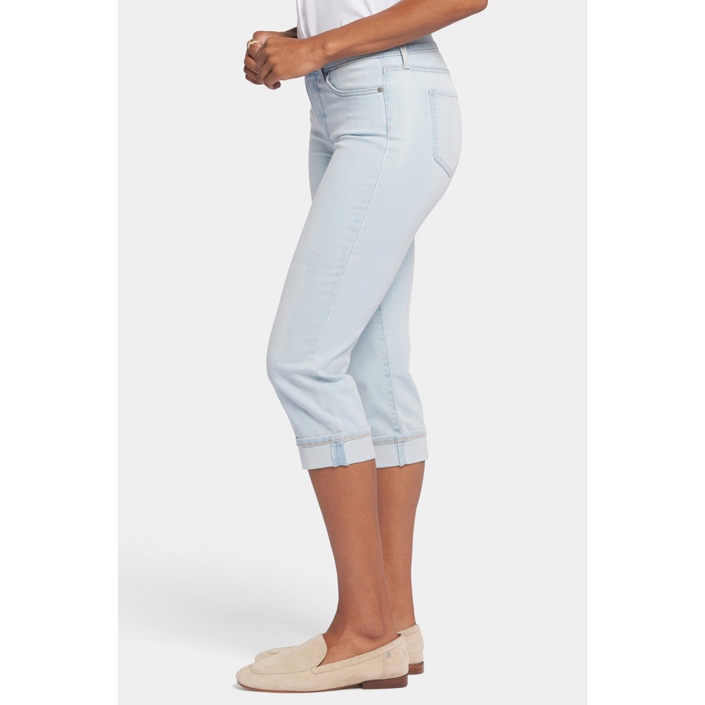 NYDJ - Marilyn Crop Cuff - Oceanfront NYDJ - Marilyn Crop Cuff - Oceanfront