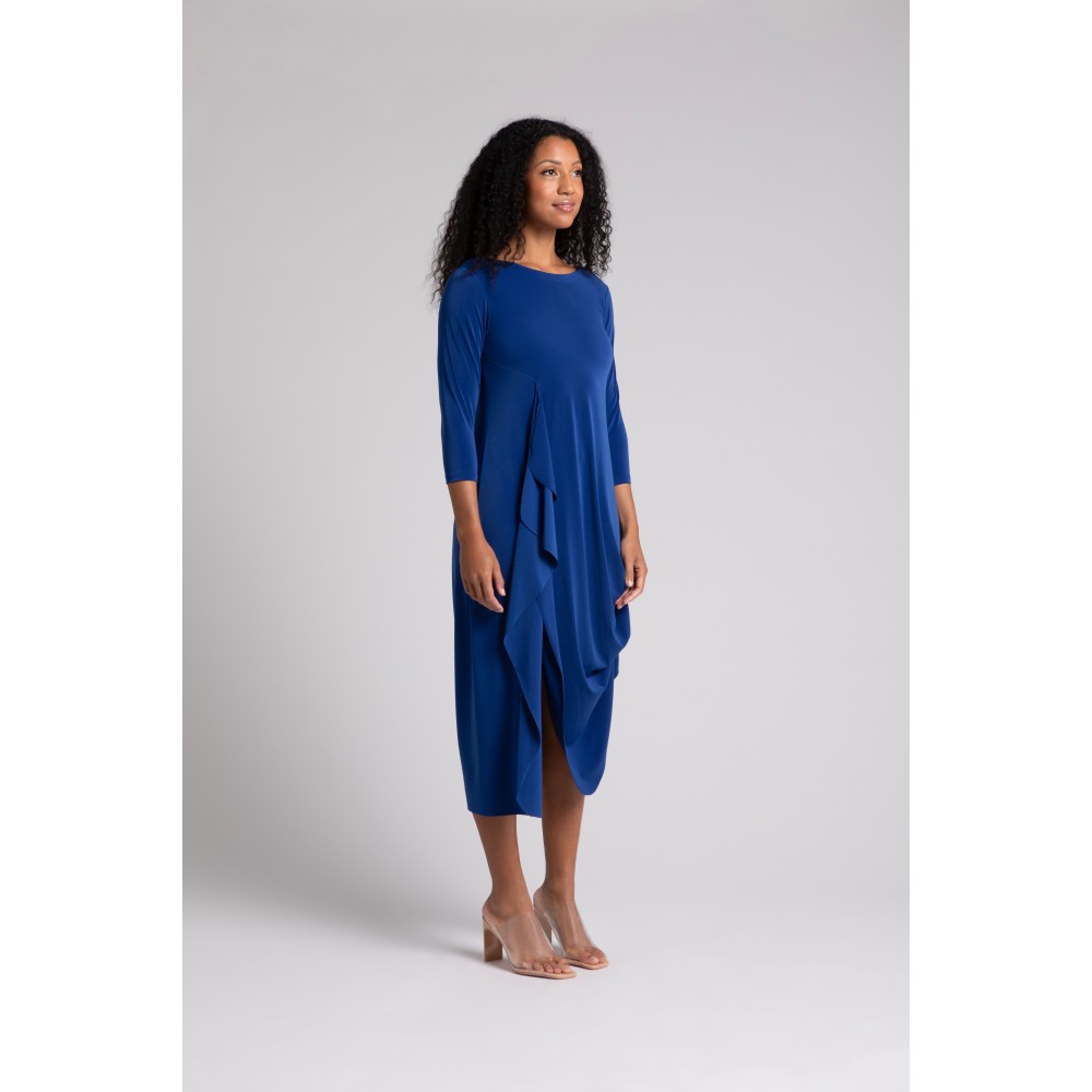 Sympli - Drama Dress 3/4 Sleeve - Twilight