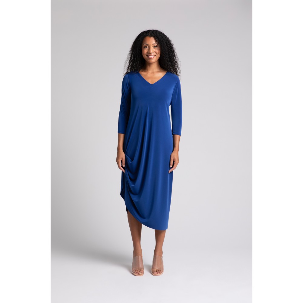 Sympli - Drama Dress 3/4 Sleeve - Twilight