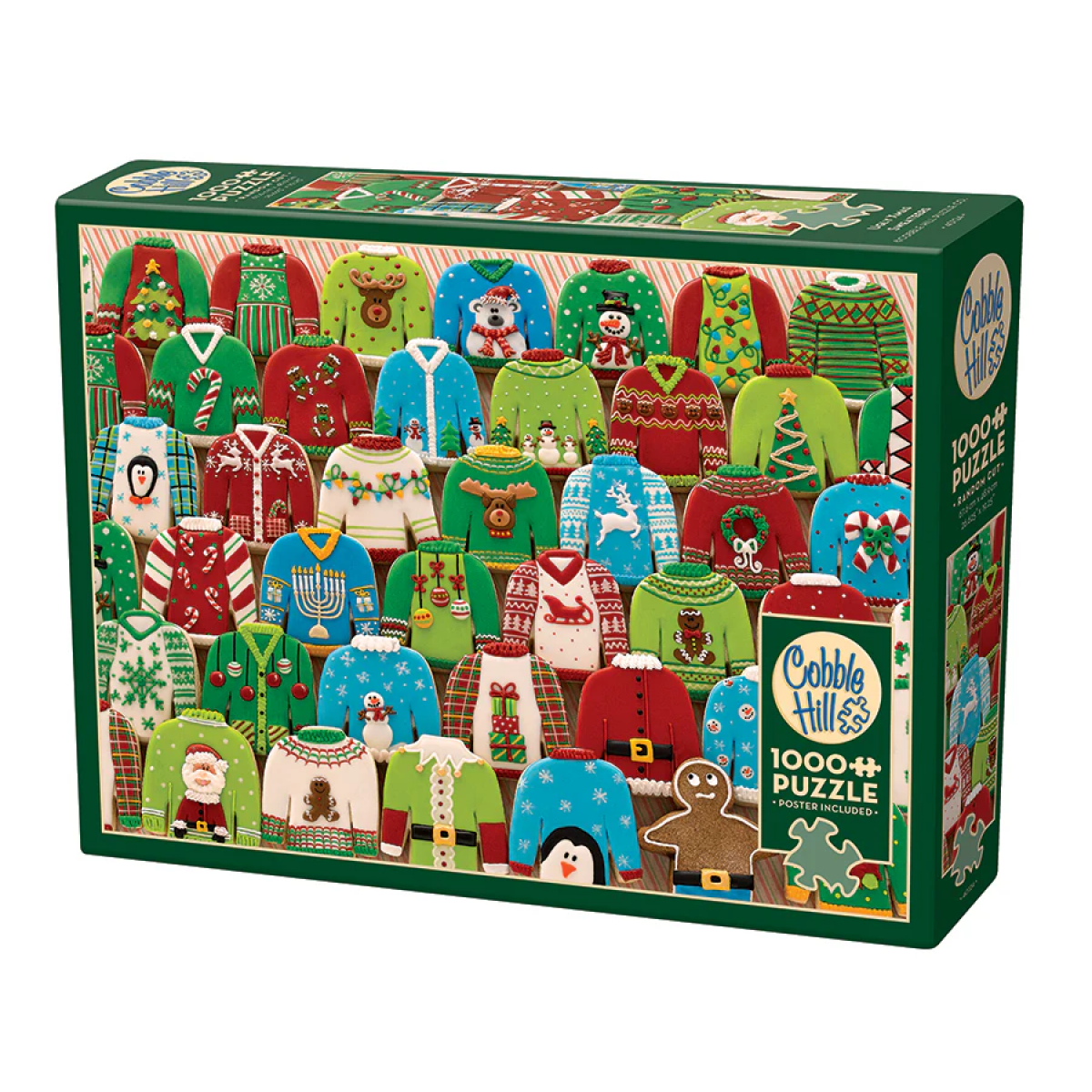 Cobble Hill Jigsaw Puzzle: Ugly Xmas Sweaters Cobble Hill Jigsaw Puzzle: Ugly Xmas Sweaters