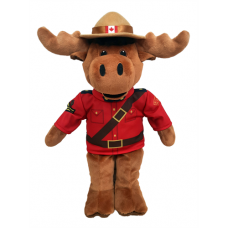 Stuffed 11" RCMP Sergeant Moose