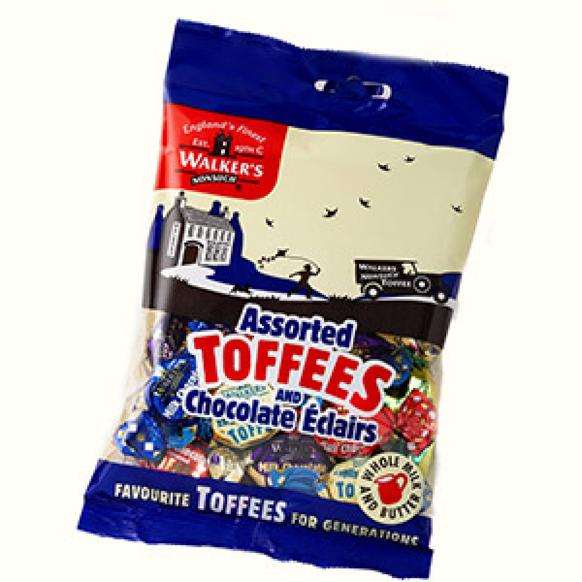 Cello Bag Walkers Assorted Toffee