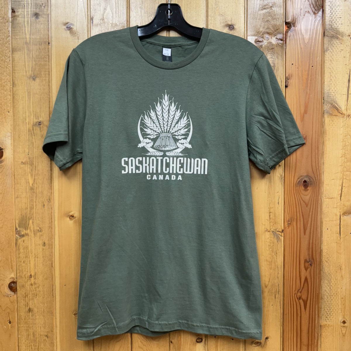 Saskatchewan Wheat T-Shirt Military Green