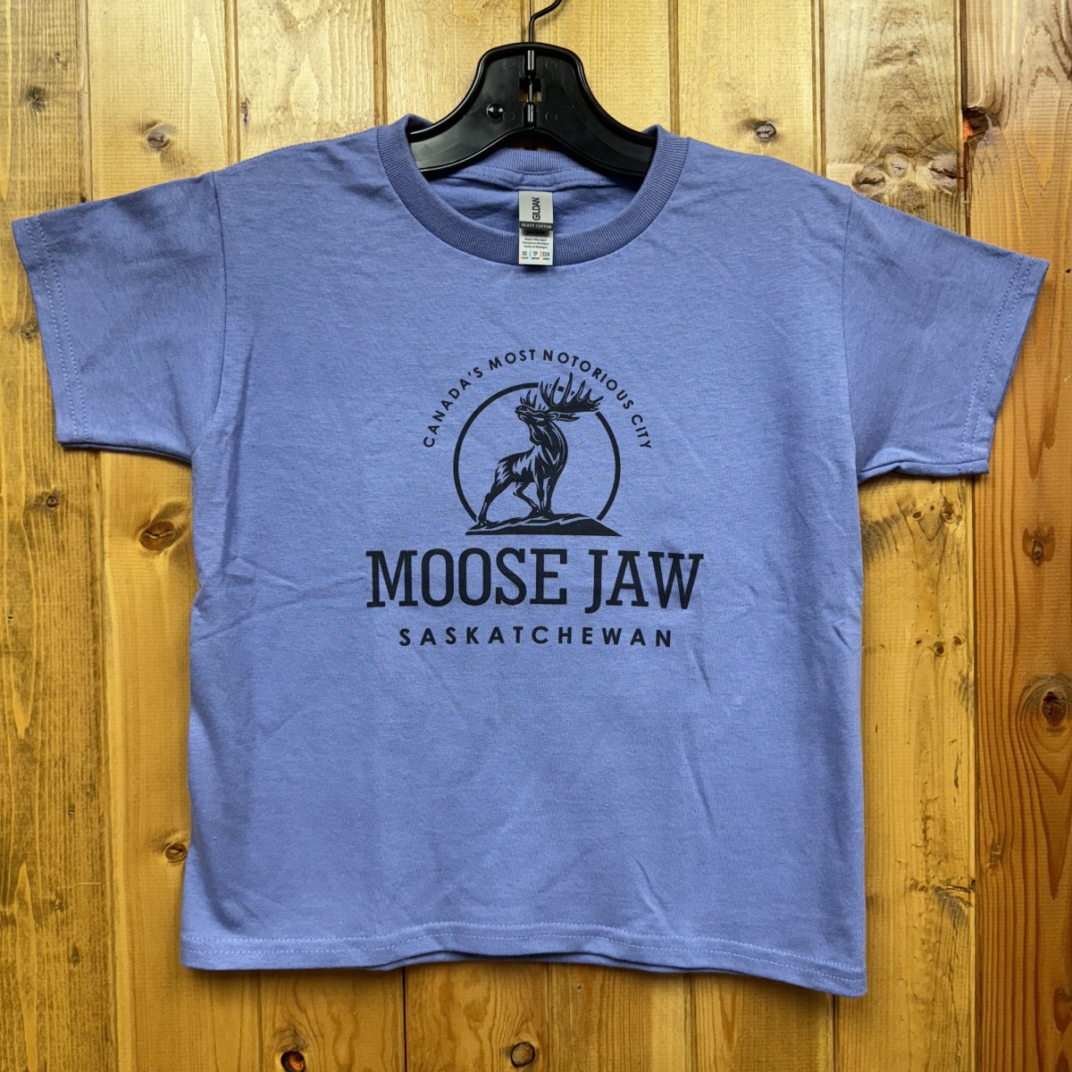 Moose Jaw Canada's Most Notorious Official T-Shirt Youth Violet