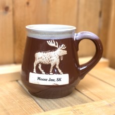 Moose Jaw Mug Stoneware Brown