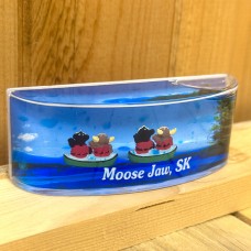 Moose Jaw Magnet Floater Canoe Bear