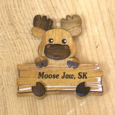 Moose Jaw Magnet Moose Sign