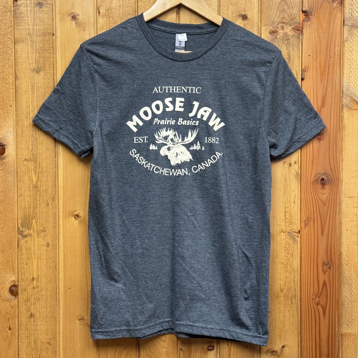 Moose Jaw Prairie Basics T-Shirt Dark Heather Unisex